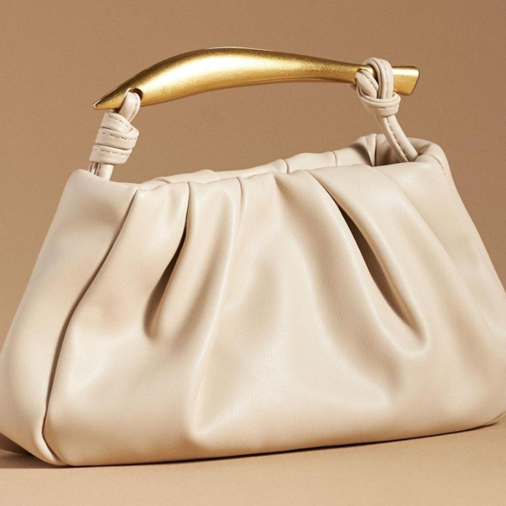 Anthropologie’s Asymmetrical Hardware Satchel